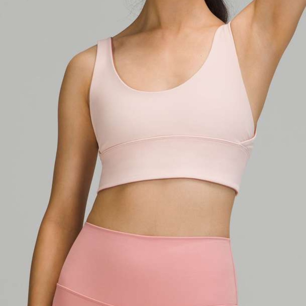 Lululemon Athletica Light Blush Color Sports Bra